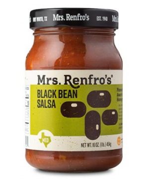 Black Bean Salsa 454 g - Mrs. Renfro´s