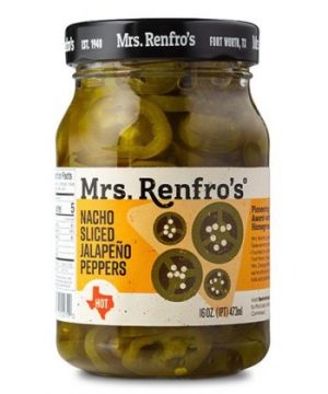 Jalapeño Peppers Slice 454 g - Mrs Renfro's