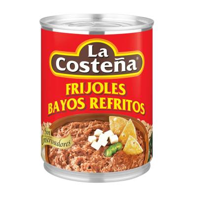 Frijoles Bayos Refritos 580 g - La Costeña - Imagen 3