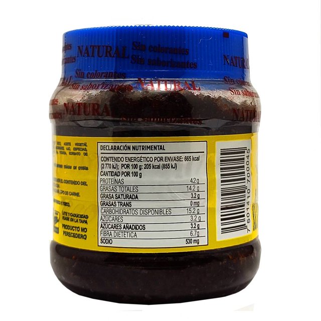 Chile Chipotle en Pasta 230g Xiqueño - Imagen 2