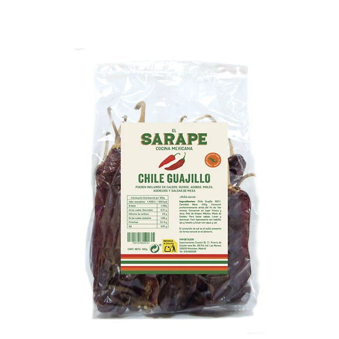 Chiles Secos Guajillo 100 g - El Sarape