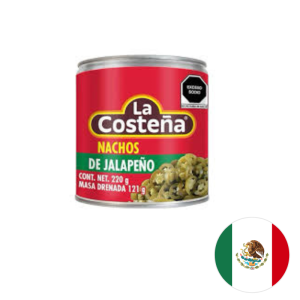 Chiles Jalapeños Nachos 220 g - La Costeña.