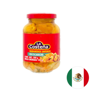 Chiles Habaneros Enteros 200 g - La Costeña.