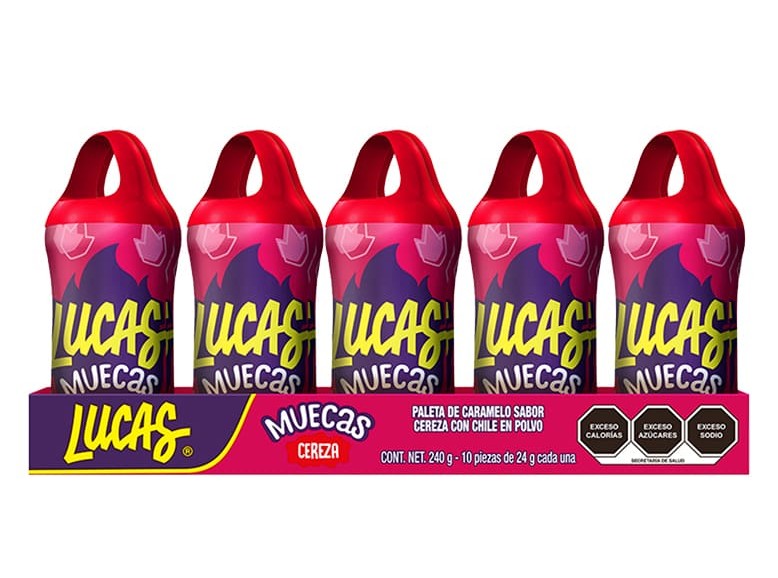 Muecas Cereza Caja 10und- Lucas