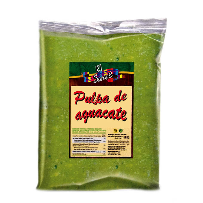 Pulpa de aguacate en bolsa 1 Kg - El Sarape - Imagen 2