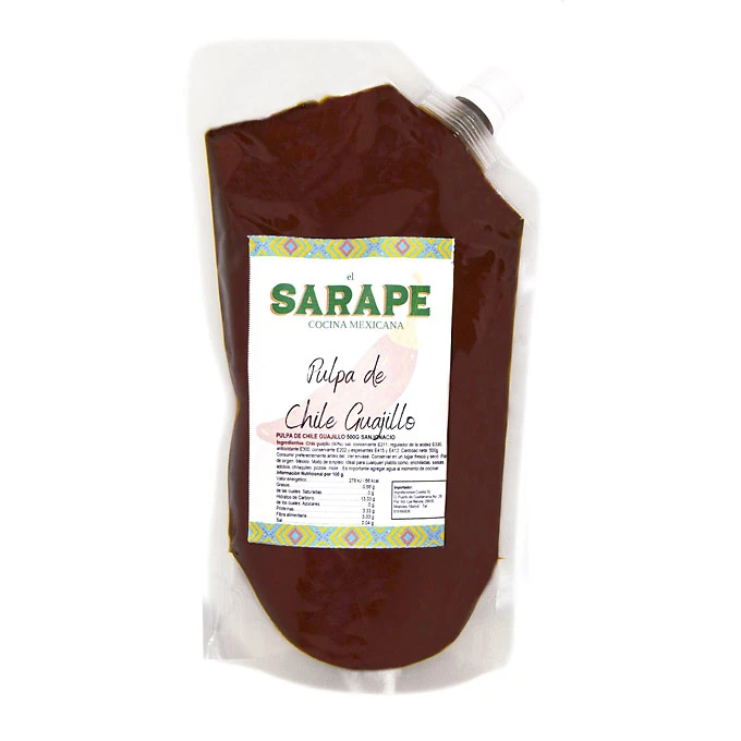 Pulpa de Chile Guajillo 500g - El Sarape