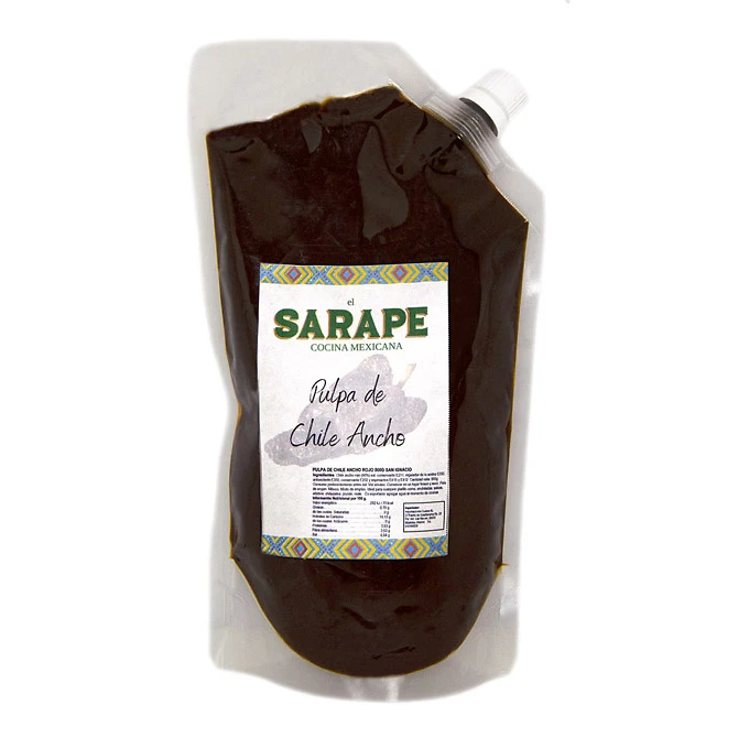Pulpa de Chile Ancho 500g - El Sarape