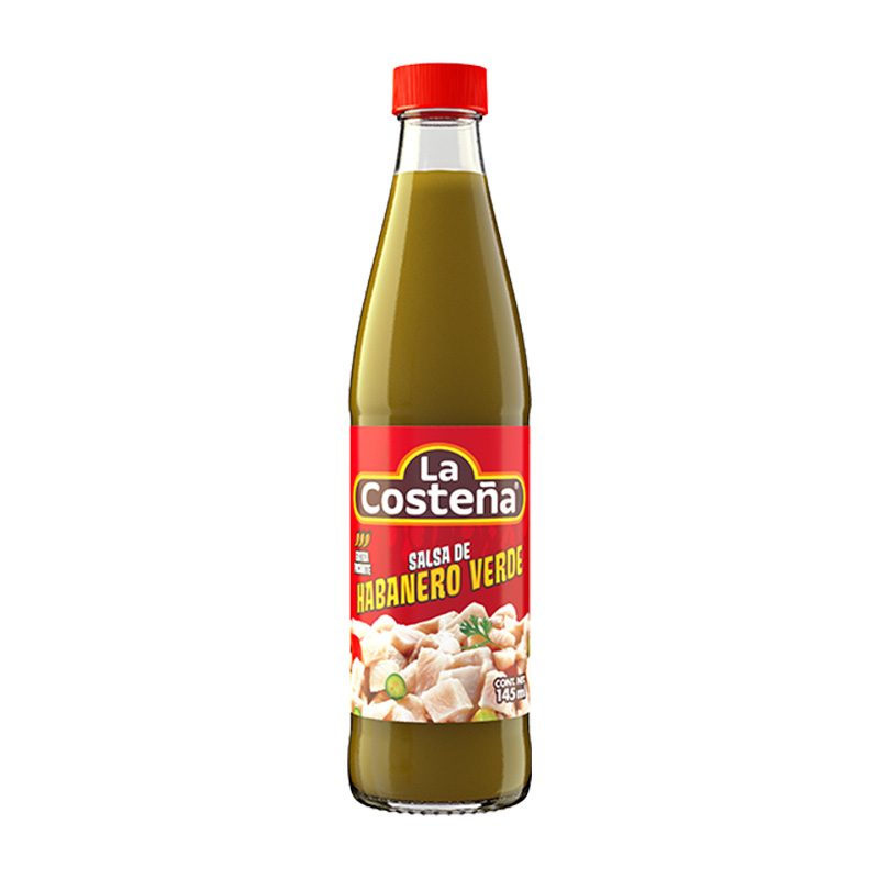 Salsa Habanero Verde 145 ml - La Costeña.