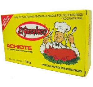 Condimento de Achiote 1 kg - El yucateco