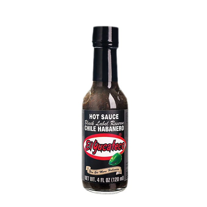 Salsa Habanera Etiqueta Negra 120 ml - El Yucateco