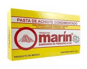 Condimento de achiote 1 kg - Marín