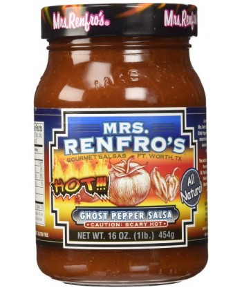 Ghost Pepper Salsa 454 g - Mrs. Renfro's - Imagen 2