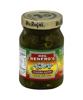 Jalapeño Peppers Slice 454 g - Mrs Renfro's - Imagen 2