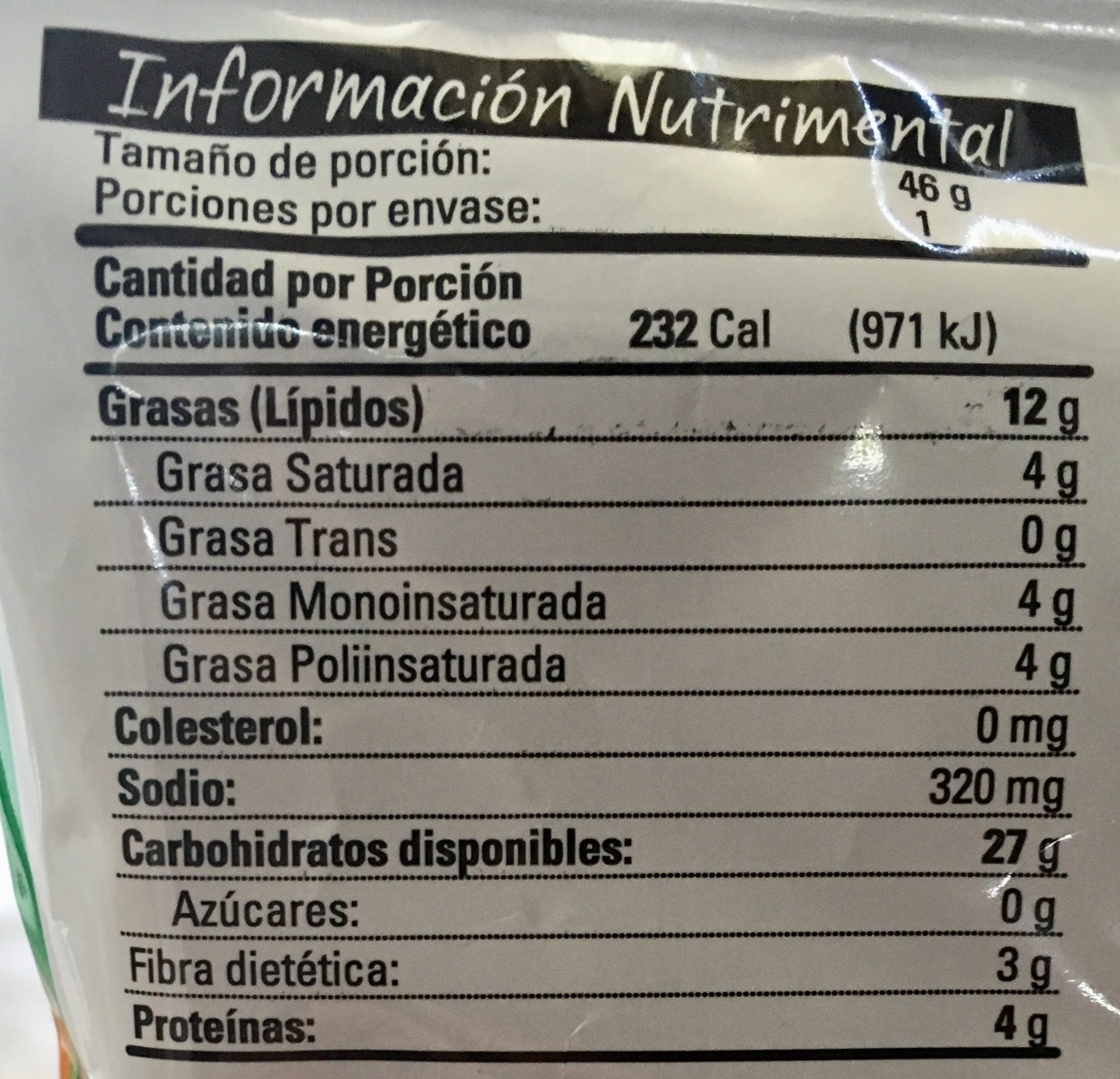 Chips Jalapeños 46 g - Barcel - Imagen 2
