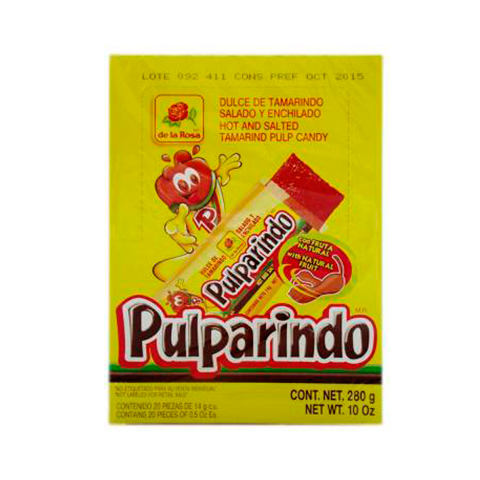 Pulparindo Original caja 20uds - De la Rosa - Imagen 3