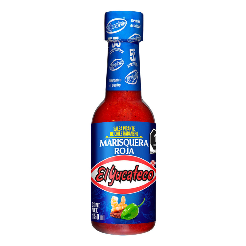 Salsa Habanera Marisquera Roja 150 ml - El Yucateco